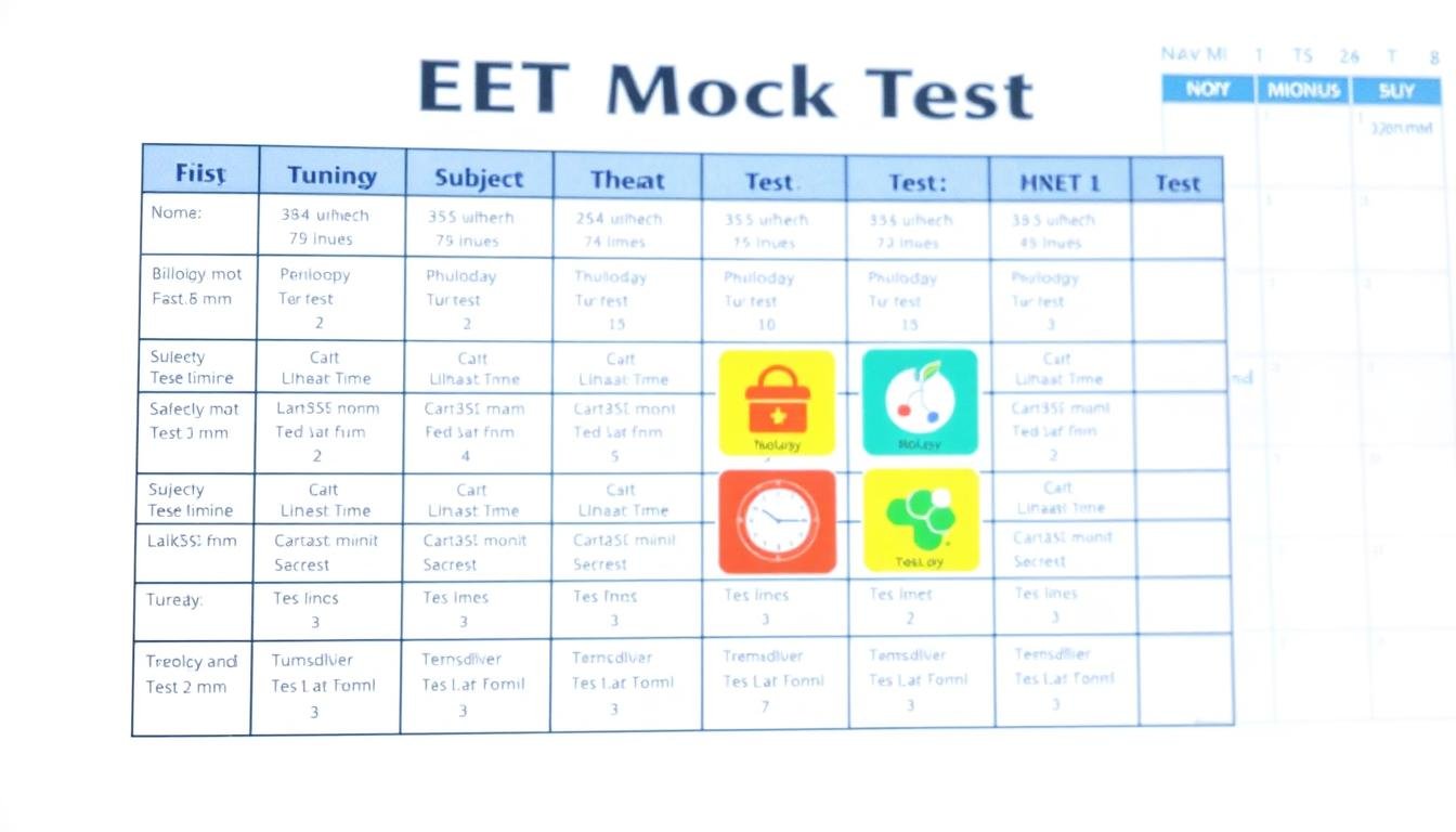 neet mock test schedule