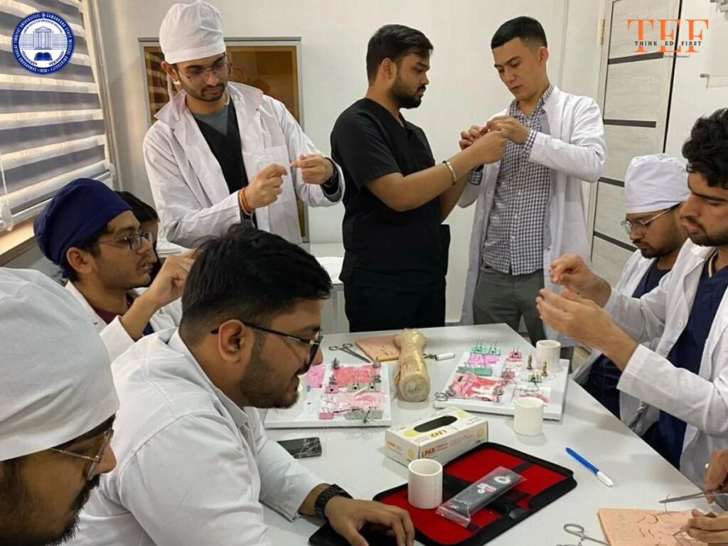 Samarkand state medical university practical classroom