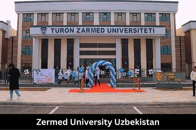 Zermed Medical University campus – Uzbekistan medical college for Indian students