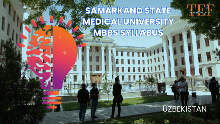 Samarkand State Medical University MBBS Syllabus