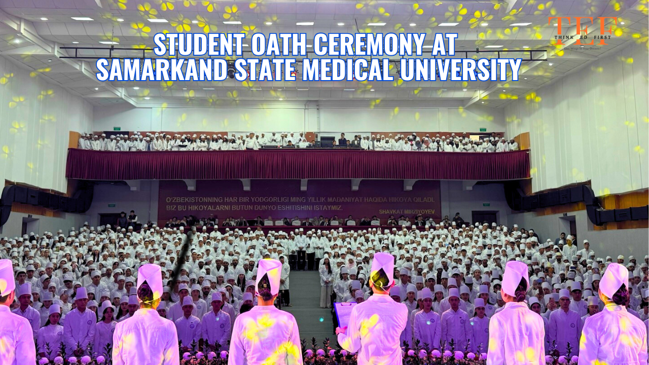 Student Oath Ceremony at Samarkand State Medical University